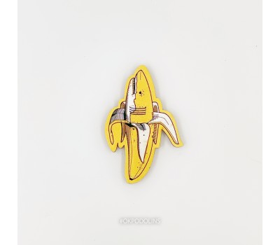 Брошь Акула банан