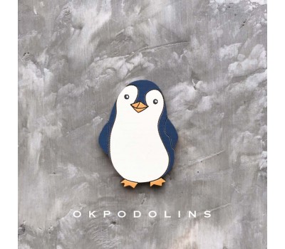 Брошь Пингвин